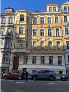 Foto Wohnhaus Erich Loest in Leipzig, Sachsen