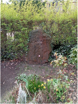 Foto der Grabstelle Schriftsteller Wolfgang Hilbig (Berlin)