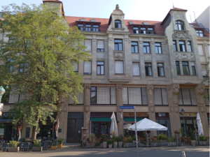 Wohnhaus Maler Max Schwimmer, Gottschedstraße 4, Leipzig