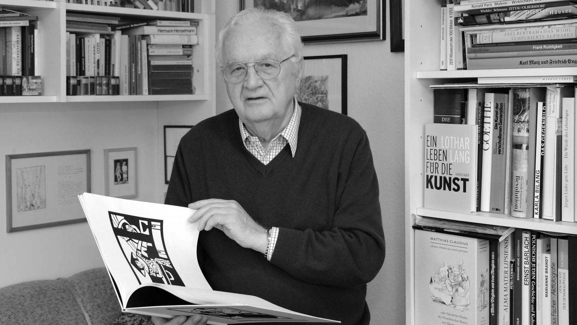 Foto zeigt Schriftsteller Helmut Richter (Fot der Familie Richter, Leipzig)