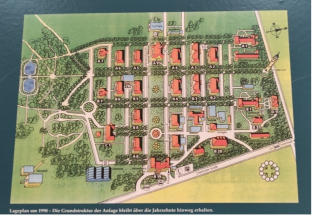 Grafik der Wohnhaus- Heil und Prflegeanstalt der Lene Voigt, Dösen