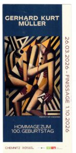 Plakat Ausstellung Gerhard Kurt Müller