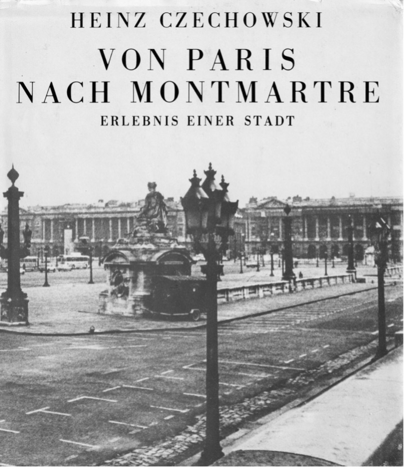 Bild vom Buchtitel Hein Czechowski "Von Paris nach Montmatre"