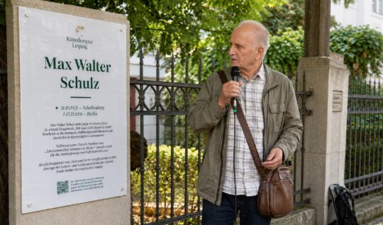 Text Reinhardt O. Cornelius-Hahn über Max Walter Schulz
